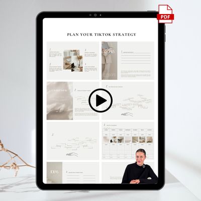 TikTok Content Strategy Planner with an In-Depth Explanation Video